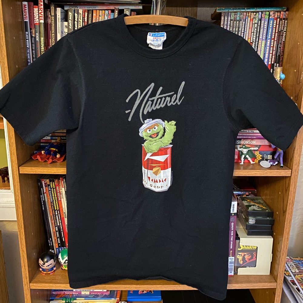Sesame Street Oscar The Grouch Champion Shirt